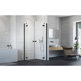 Дверь душевого уголка Radaway Essenza New KDD 90 L профиль Черный стекло прозрачное 385060-54-01L