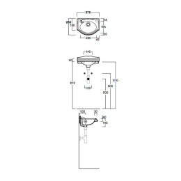 Раковина Simas Arcade AR 035bi