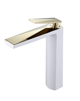 Смеситель для умывальника Boheme Venturo (382-B) черный, золото