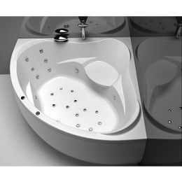 Акриловая ванна 150x150 Aquanet (00204003), Четверть круга, Гидромассаж: есть