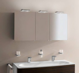 Фото Зеркальный шкаф Keuco Elegance 21604171302, алюминий