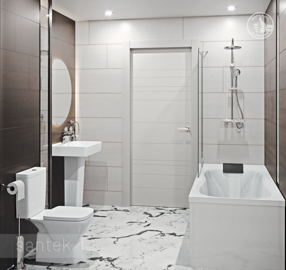 Фото Раковина Santek Нео 40 отверстие под смеситель 1WH302183