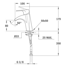 Фото Teka Palma 653861210 Смеситель для раковины