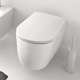 Унитаз подвесной Kerasan Nolita (531501) безободковый, белый глянцевый