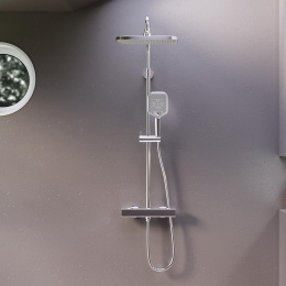 Фото Душевая система с термостатом Damixa Gala (953800000) хром