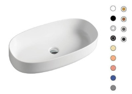 Раковина накладная 68 см ArtCeram Cognac (COL005 16 00) синий