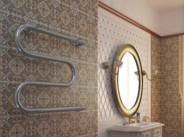 Фото Полотенцесушитель водяной ПК "Ника" М1 с полкой  М 60/80 с полкой