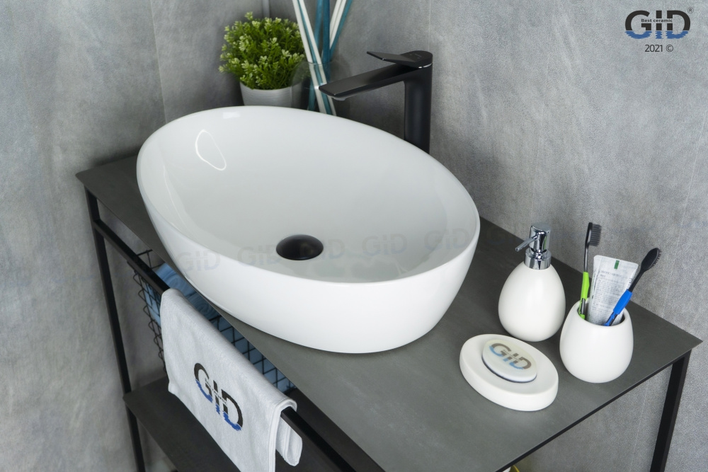 Фото Раковина накладная Gid N9433