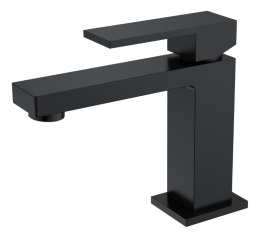 Фото Cмеситель для умывальника Boheme Qubic (471-B) черный