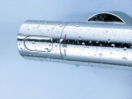 Фото Grohe Grohtherm 3000 Cosmopolitan 34274000 Термостат для душа с подключением шланга