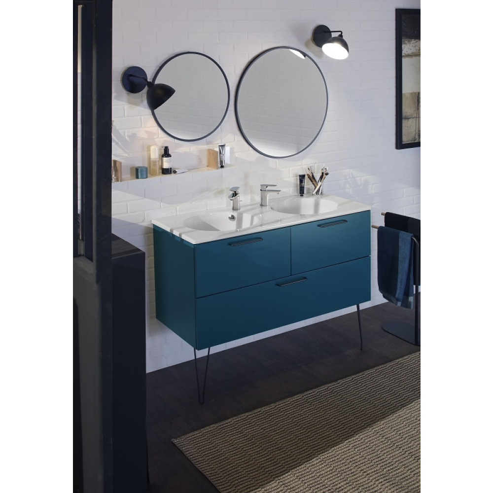 Зеркало Jacob Delafon Odeon Rive Gauche EB1289-S56, 70 см, с подсветкой, лакированная рама морской с