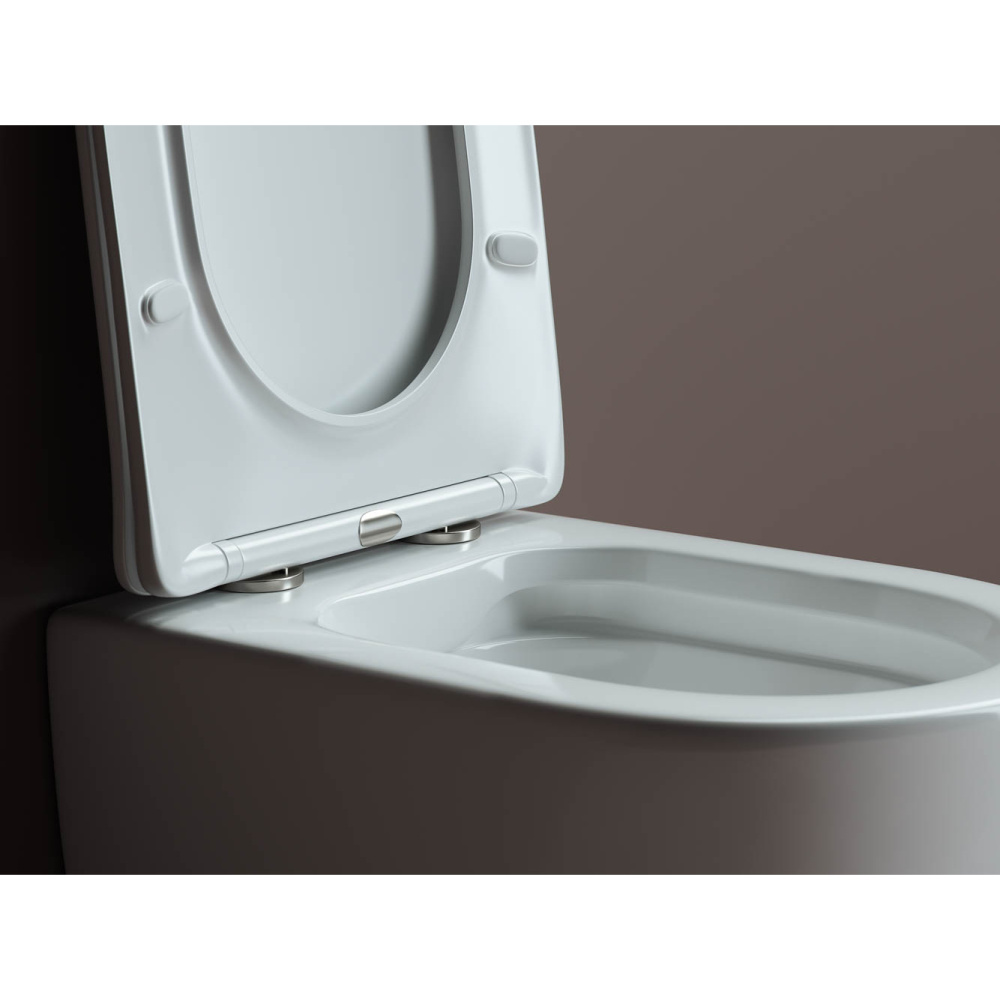 Подвесной унитаз Ceramica Nova MIA CN1805 с сиденьем