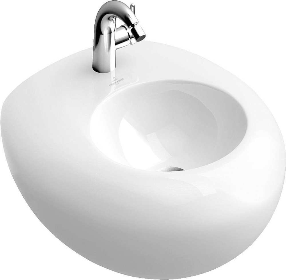 Фото Villeroy&Boch Pure Stone 547001R2 Биде подвесное (ярко-белый)