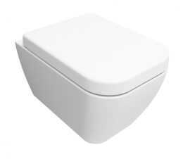 Подвесной унитаз Serel Rita RT26 35.5 x 52 x 34 см сиденье, Soft Close, белый