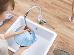 Смеситель Grohe Concetto New 32663 DC1 для кухни - суперсталь