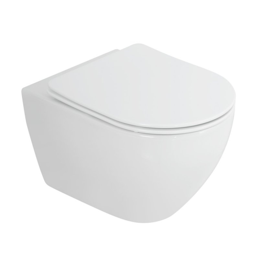 Комплект 4 в 1 Унитаз подвесной Cezares STYLUS-TOR CZR-6601-TH-TOR+ Система инсталляции