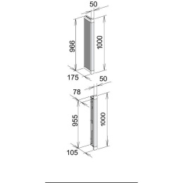 Модуль подсветки Keuco Royal Modular 25010000109