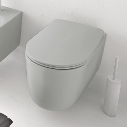 Фото Kerasan Nolita 922530 Ершик туалетный напольный, цвет: белый матовый