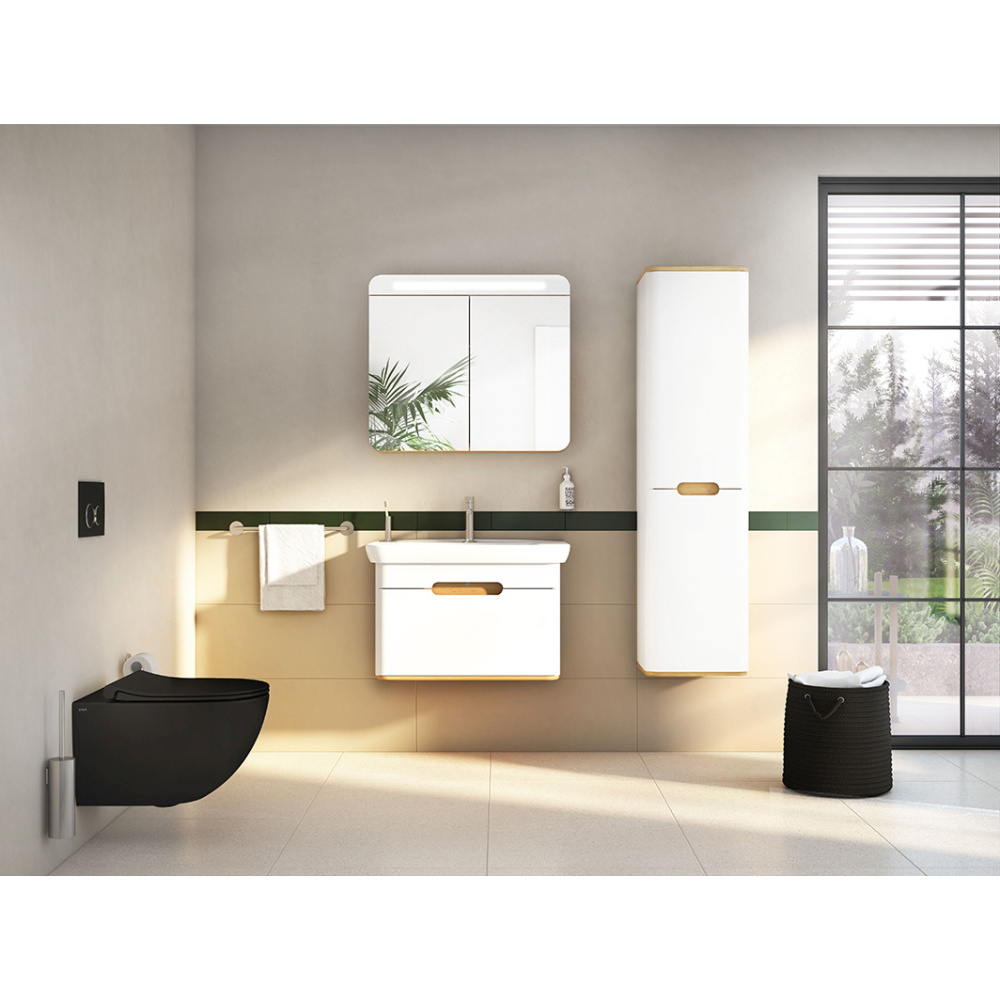 Подвесной унитаз Vitra Sento (7748B083-0101/120-083-009) черный, матовый