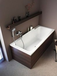 Фото Акриловая ванна 170x75 Duravit (700297000000000), прямоугольная, Гидромассаж: нет