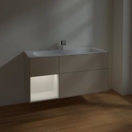 Villeroy Boch Finion G060GFHH Тумба под раковину 1196х498 мм (glossy white/sand matt)