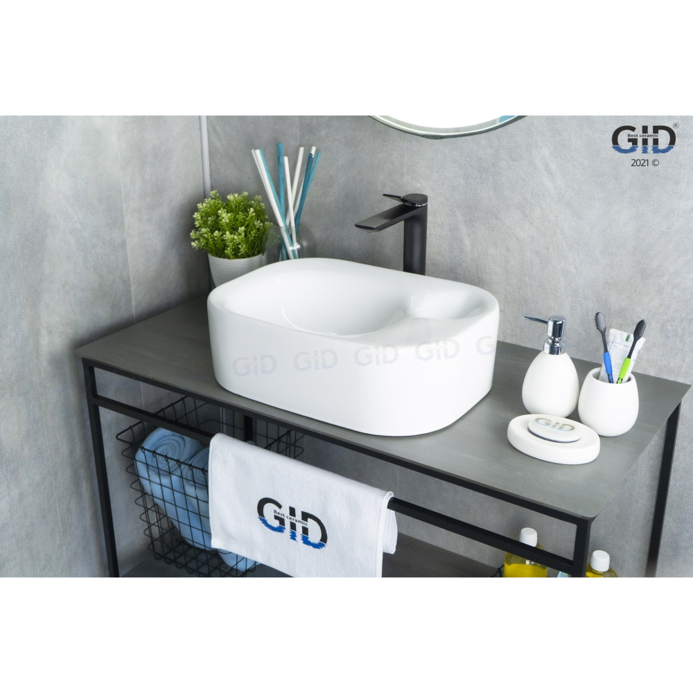 Раковина накладная Gid N9266