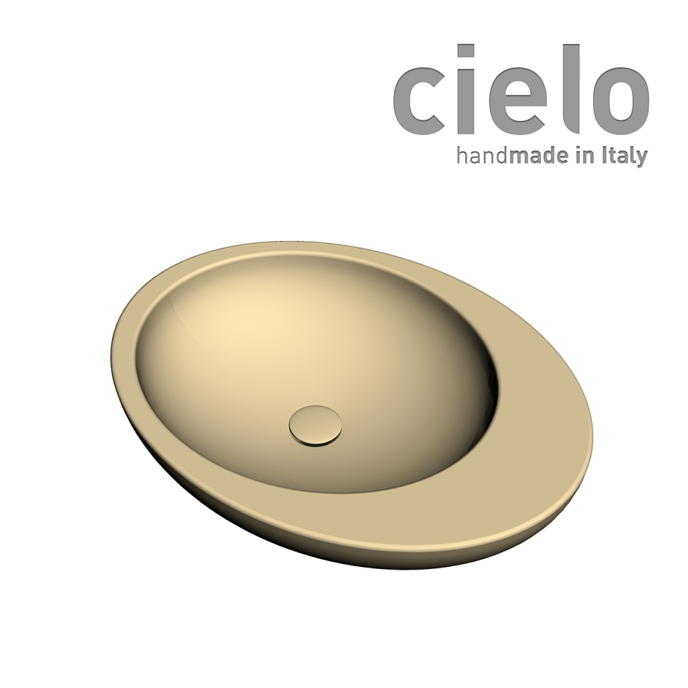 Фото Ceramica CIELO Le Giare LGLA60CN - Раковина накладная на столешницу 60*45 см (Canapa)