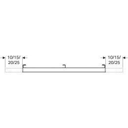 Geberit iCon 840720000 Зеркало, с подсветкой