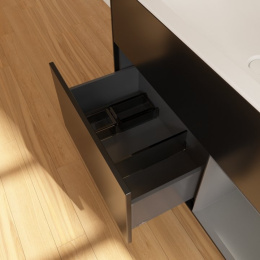 Villeroy Boch Finion F040GKPD Тумба под раковину 996х498 мм (anthracite matt/black matt)