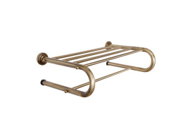 Фото Полка для полотенец Boheme Medici (10627) бронза