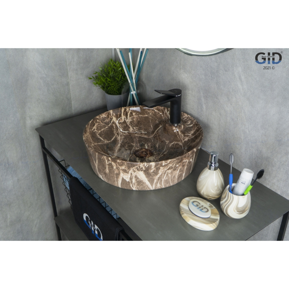 Раковина накладная Gid Mnc536