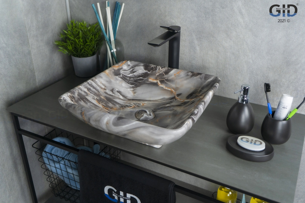 Фото Раковина накладная Gid Mnc181