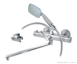 Фото Термостат для ванны/раковины Каскад, излив 330 мм Варион 1024875