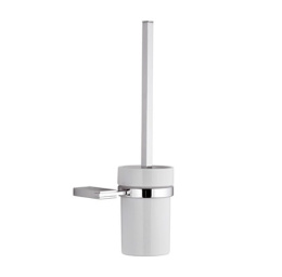 Фото Remer Flat FT66CR Ёршик для унитаза подвесной (белый | хром)