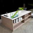 Antonio Lupi Biblio BIBLIO65.SX rovere naturale Ванна прямоугольная 190х100х53.5см, цвет: белый
