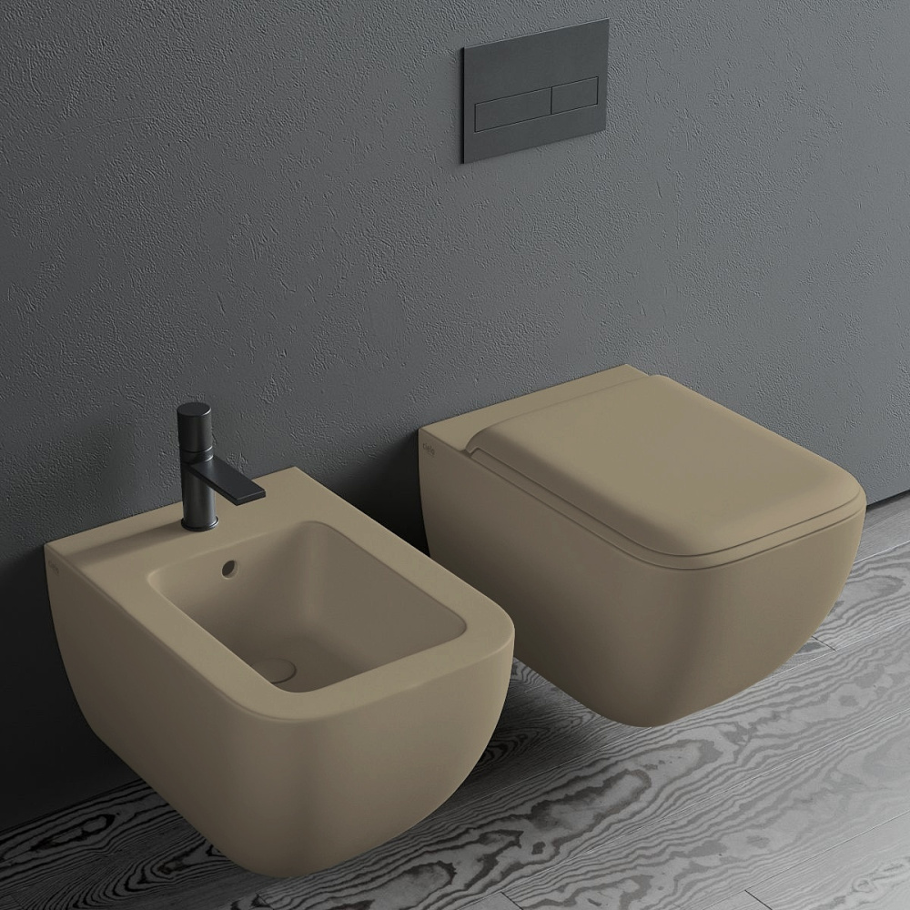 Подвесные унитазы Ceramica CIELO Shui Comfort SHCOVSK AV - Унитаз подвесной 55*37 см, Rimless безободковый (Avena)