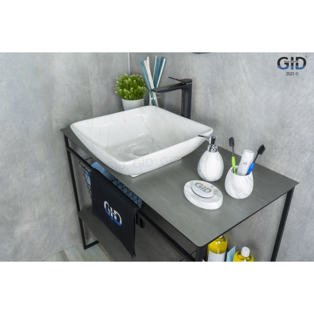 Раковина накладная Gid Mnc184