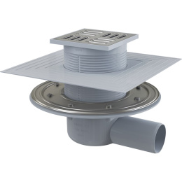 Фото Душевой трап AlcaPlast (APV1324) серый