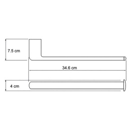 Полотенцедержатель WasserKRAFT Berkel 6851