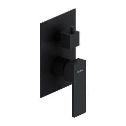 Фото Смеситель для ванны и душа Damixa Gala (537100300) черный