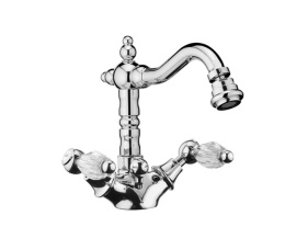 Фото Смеситель для биде Webert Alexandra AL710402 Хром/кристаллы Swarovski