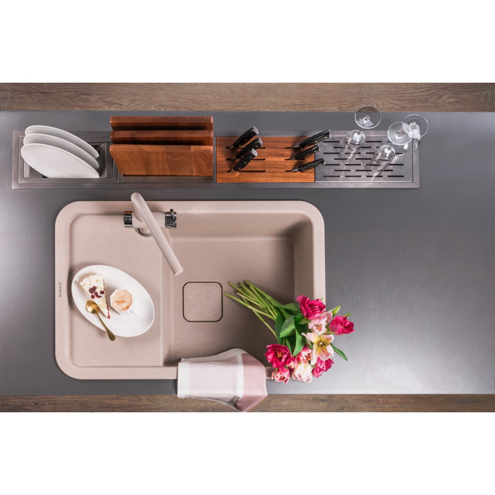 Кухонная мойка Omoikiri Tasogare 86-DC Artgranit (4993468) темный шоколад
