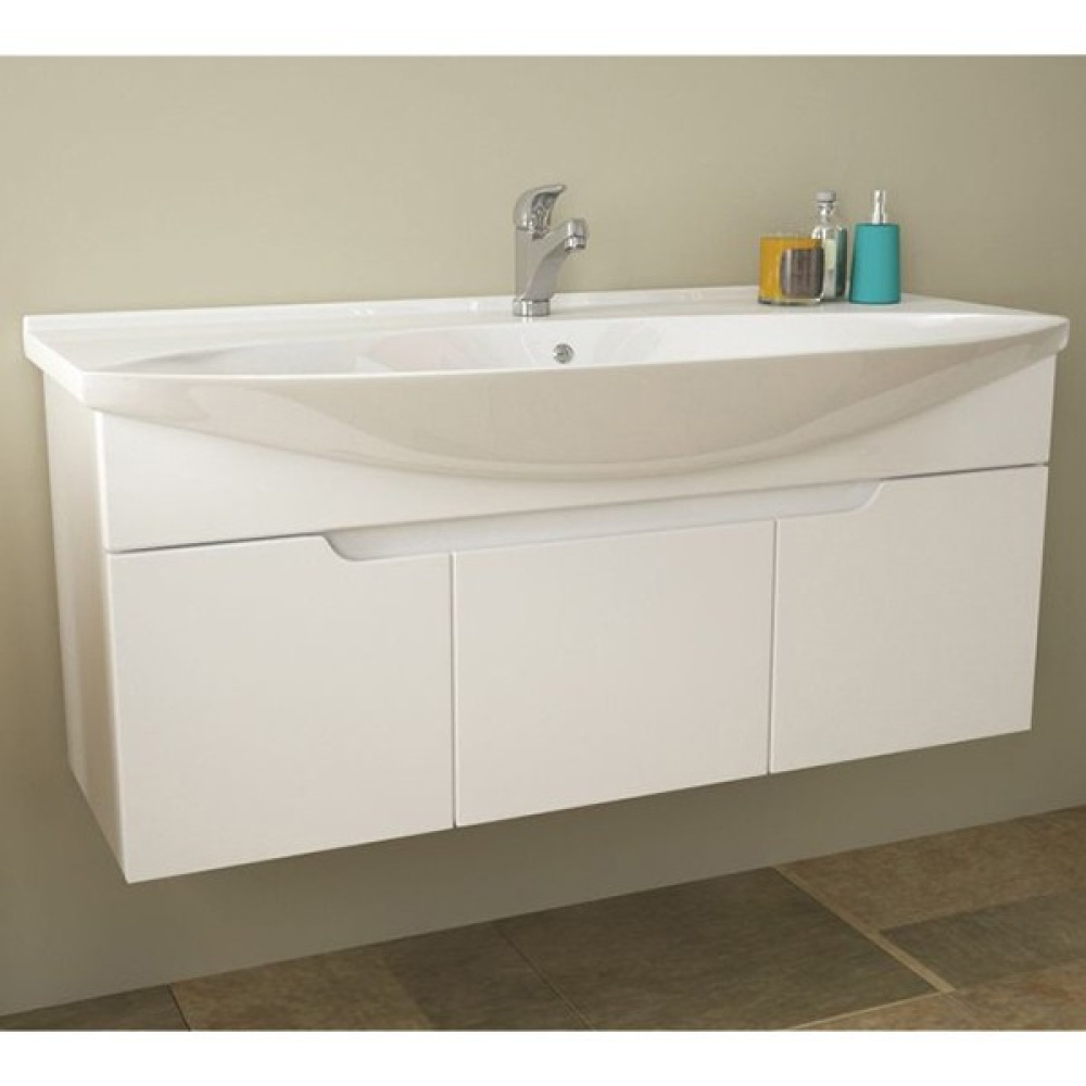 Тумба под раковину Dreja Laguna 99.0109, 120 см, белый лак