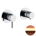 Смеситель для душа Remer X Style X96RP, медь брашированная