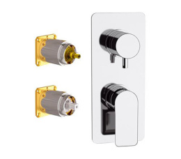 Remer Infinity I93KBNPO Смеситель для ванны - внешняя часть (никель (шлифованный))