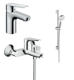 Комплект смесителей Hansgrohe Logis E (71178000/71415000/26532400) хром