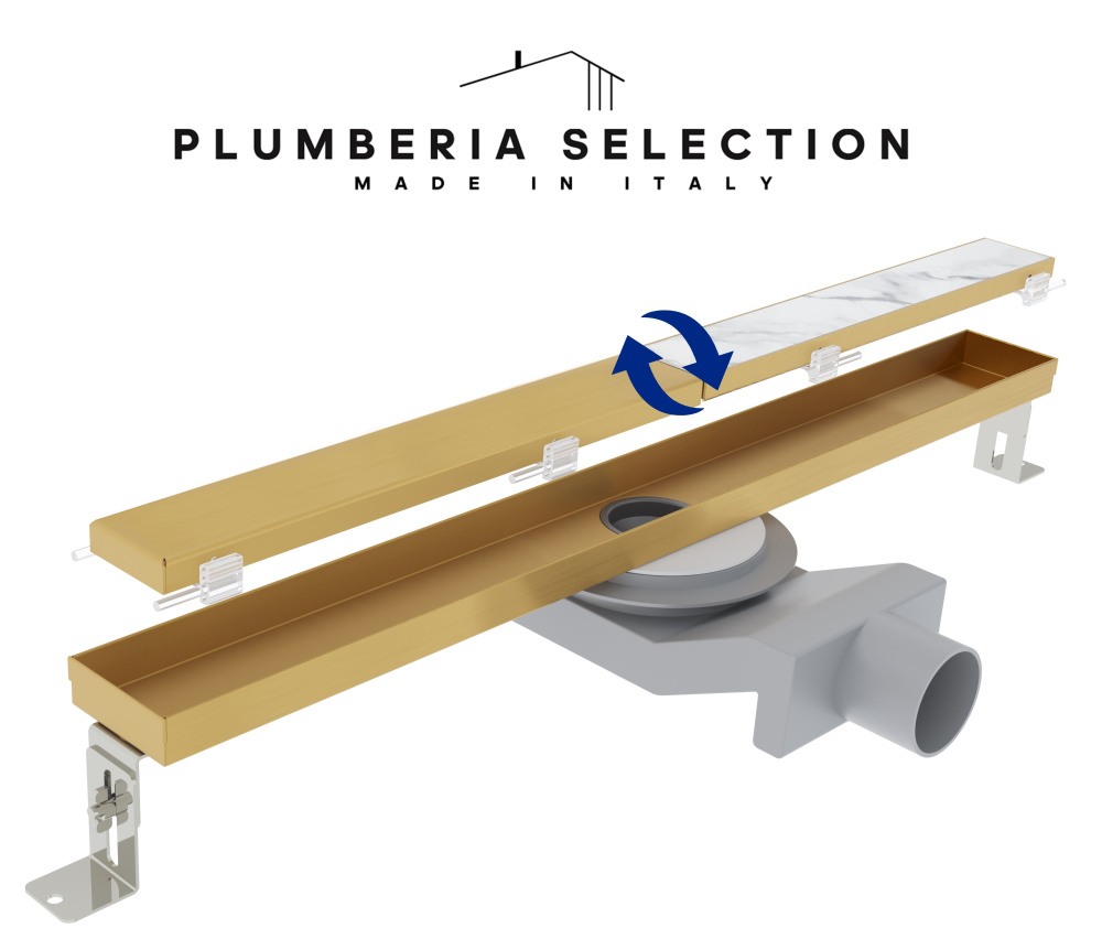 Душевой трап Plumberia Selection PSL LINEAR PSL100OB