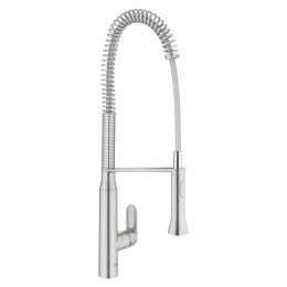 Grohe K7 32950DC0 Смеситель для кухни, профессиональный, выдвижной гибкий излив