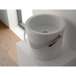 Раковина накладная Scarabeo Bucket 8803CR