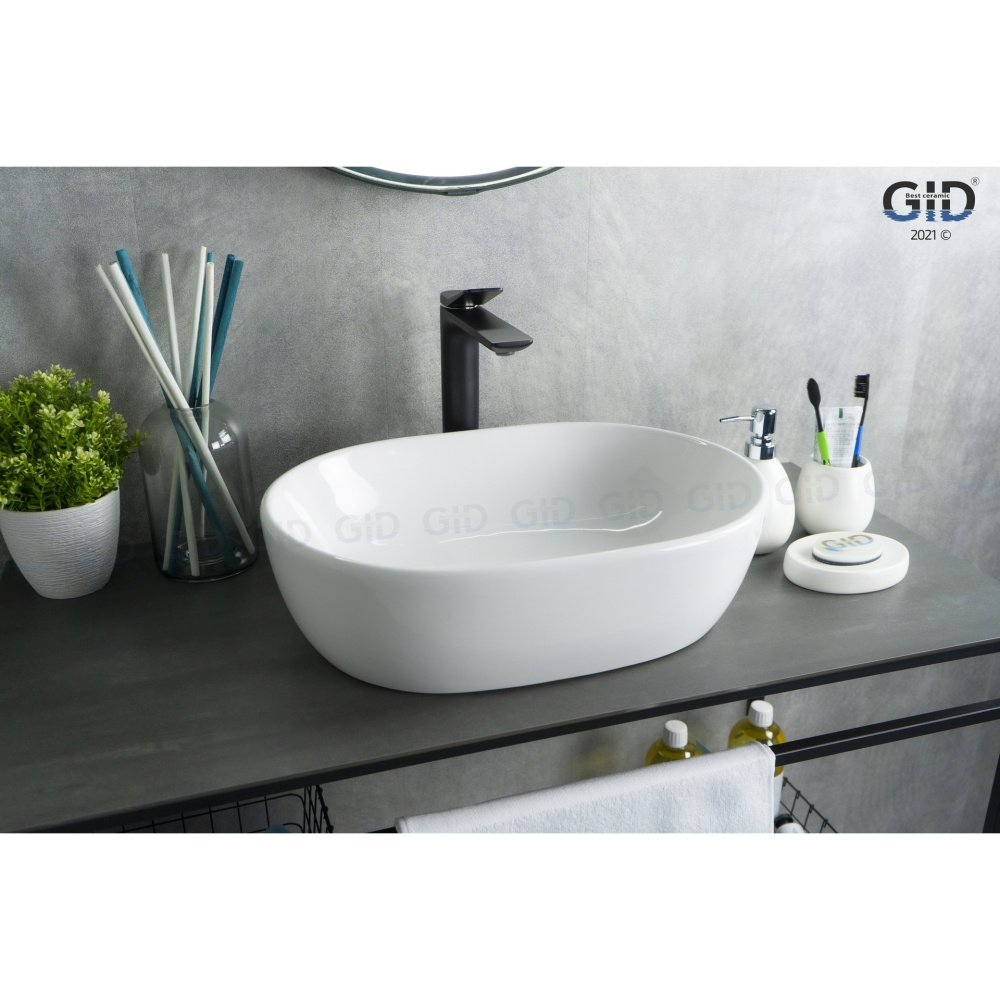 Раковина накладная Gid N9026b